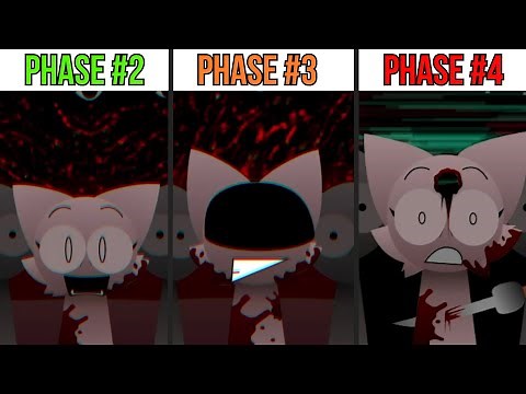 Phase 2 VS Phase 3 VS Phase 4 Pyramixed in Incredibox Sprunki!