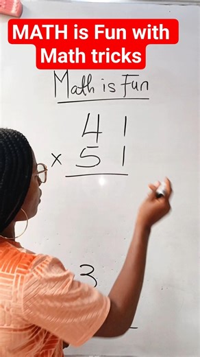 MATH trick that will blow your mind. multiply faster than a calculator. #mentalmath #mathstricks