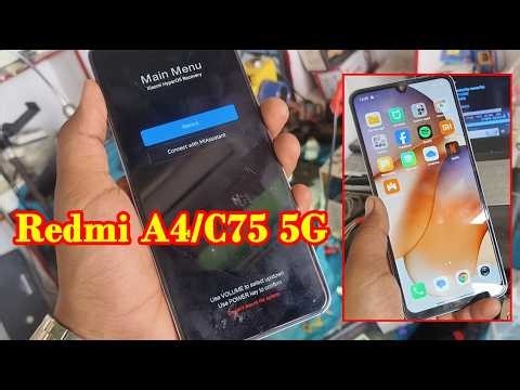 Redmi A4 5G & Poco C75 "System Cannot File" Error Fix | Recovery Mode Mount Problem Solved | F64