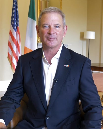 Hi, I’m Ed Walsh from New Jersey. President Trump has given me the honor to be the next U.S. Ambassador to Ireland. I look forward to strengthening the ties between our two GREAT countries! 🇺🇸 🇮🇪 | U.S. Embassy Dublin