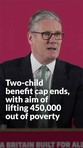 Two-child benefit cap ends, with aim of lifting 450,000 out of poverty