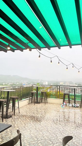 Chillin’ on a rainy day with an overlooking view of CDO here at the New Dawn Hotel Plus Topview Restaurant and Bar 🍽️🥂🏙️ #overlookingview #bar #restaurant #CagayanDeOroCity #CDO #CagayandeOro #CDOLifestyle #creatorsearchinsights