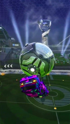 How to flip reset in rocket league. #rocketleague