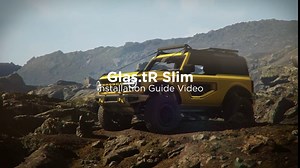 Spigen Tempered Glass Screen Protector [Glas.tR Slim] designed for Jeep Wrangler (2018-2022), Gladiator (2020-2022) 8.4" Dashboard Touchscreen - Matte/Anti Glare/Anti Finger Print