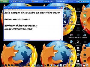 abrir paginas web con bloc de notas