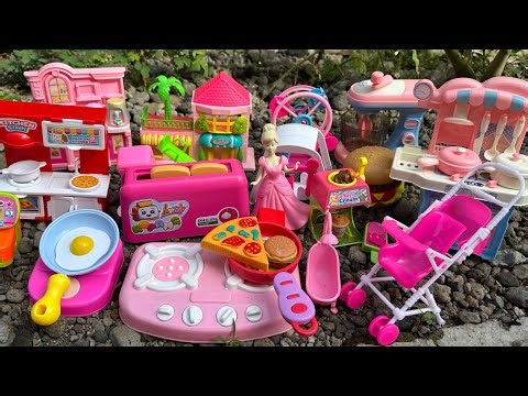 Princess Pink Kitchen Set Mainan Masak Masakan Cooking Toys Playset
