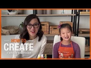 How to Build a Window Bird Feeder with Your Kids