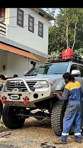 old model toyota fortuner fully modified #car #fortuner #modified