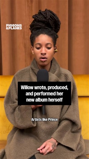 Willow Smith isolated herself for two years and played every instrument on her new album ‘petal rock black’ herself 🎸 We caught up with her backstage at the Blue Note jazz club in LA and she told us all about it | Pigeons and Planes