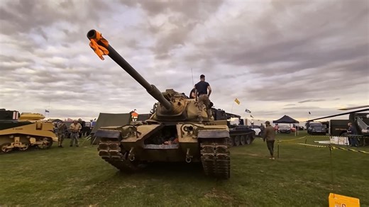 Our new M60 tanks arrived in rough shape and the damage was worse up close