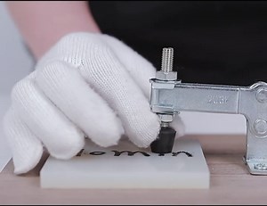 Utoolmart Toggle Clamp 101-A Antislip Red Horizontal Clamp Quick Release Clamp Hand Tool 50Kg 110lbs 2 Pcs