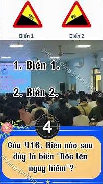 Luyện Thi 600 Câu Sát Hạch Lái Xe Mới Nhất 2026 | Video Trắc Nghiệm | Biển Báo | Câu 411-420