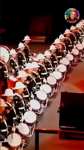 You have to see this show! Royal Marines Drumcorps - Edinburgh Tattoo