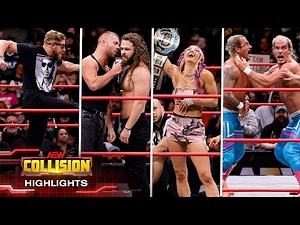 The Death Riders and The Conglomeration CLASH Head On! | 11/9/24 AEW Collision Highlights