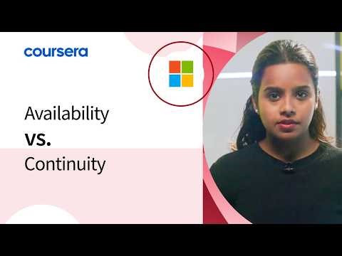 Availability vs Continuity in Azure Explained