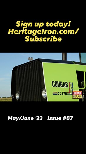 A sneak peek at the May/June issue! Sign up by 12pm central time on Fri 3/24/23 to start with issue #87. We chase the history and bring you articles on ALL your favorite brands of Muscle Tractors! 💪 #HomeOfTheMuscleTractor #farming #agriculture #allischalmers #johndeere #internationalharvester #steiger #bigbud | Heritage Iron Magazine