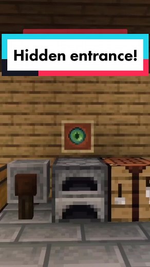 Minecraft Redstone Tutorial: How to Make a Hidden Entrance