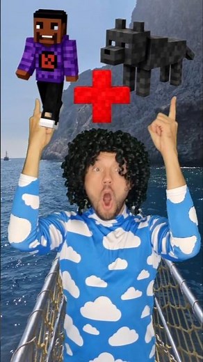 Khaby Lame + Wolf = Minecraft Animation