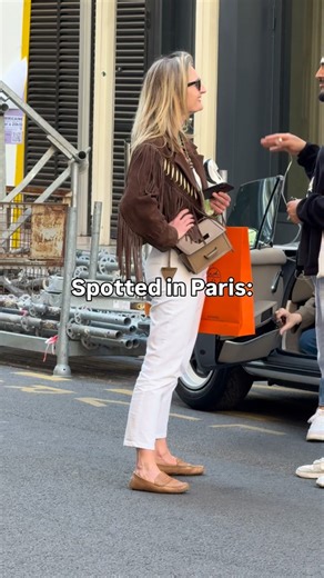 LINOYA on Instagram: "Fringe fringe fringe!! Day 18/25 days of recreating outfits from @whatpeoplearewearing ✨ I think this might be one of my favorite looks yet!!!"