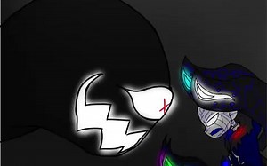 BlackBeing vs Error404 Butterfly art