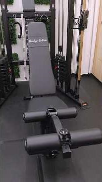 Cable Driven Adjustable Bench Leg Extension/Leg Curl Machine - Body Solid GLEG Bench