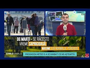 Stirile Kanal D - Prognoza meteo s-a schimbat: la ce sa ne asteptam? | Editie de pranz
