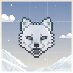 Sharpen your skills with BeckyKidus’s stupendous arctic fox tutorial to get a furry friend in the form of a foxy profile badge: bit.ly/3NXdL0J | DeviantArt