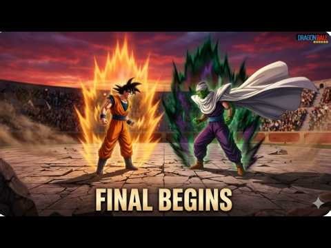 Goku vs Piccolo Jr. Begins 🔥 The Final Battle Starts | Dragon Ball Epic Finale