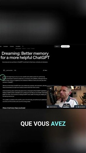 ChatGPT memory gets an upgrade with Dreaming!