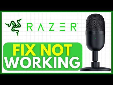How To FIX Razer Seiren Mini Not Working (EASY) 2026