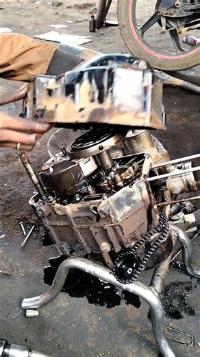 Splendor engine work #video #viral #shorts