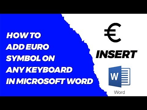 ✅ Type € euro symbol on any keyboard