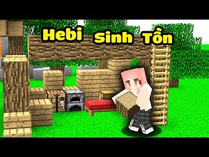 HEBI THỬ THÁCH SINH TỒN THẾ GIỚI 1.16 TRONG MINECRAFT TẬP 3*CUỘC CHIẾN CỦA HEBI VÀ CHỊ PANDA