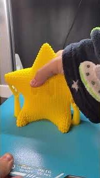 I printed Mario's Invincible Star... and put LEDs inside! ⭐