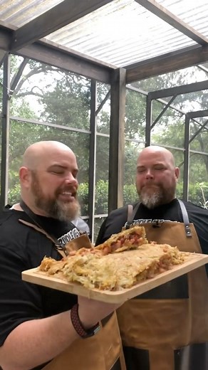 When Facebook recommends you share a great cook again, you share the great cook again! Monster Hash Brown Omelette on the Griddle was spectacular! #pitbossnation #food #outdoorcooking #recipe | WALTWINS