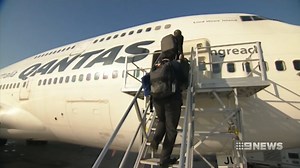Qantas’s 747 makes its final journey