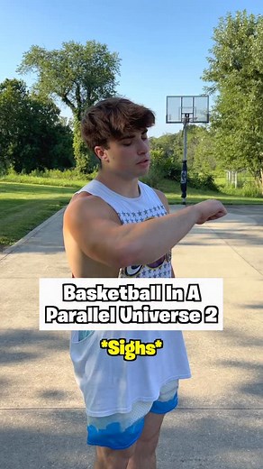 Basketball In A Parallel Universe 2 #basketball #nba #sports | Sam Maynard