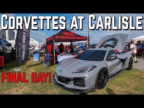 Corvettes at Carlisle 2025 FINAL DAY! What an EPIC Corvette SHOW!