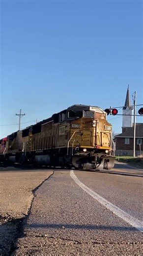 WAMX 6030, WAMX 6027, & WAMX 4173 on a Wisconsin & Southern Loaded Grain Train on 4/9/26!!