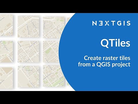QTiles – Create raster tiles from a QGIS project