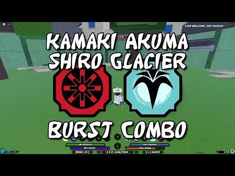 KAMAKI AKUMA AND GLACIER OP COMBO | Shinobi Life 2