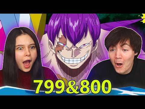 GEAR 4 LUFFY VS CRACKER!!! 👒 One Piece Ep 799 & 800 REACTION & REVIEW