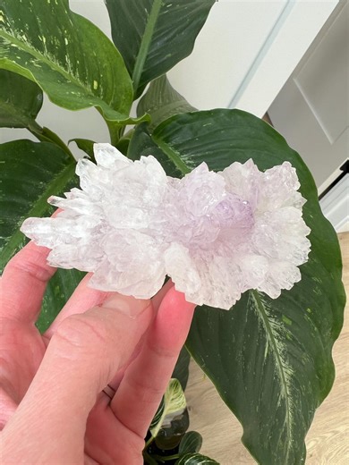 Amethyst Flower Cluster – Natural Sparkling Rosette - Etsy