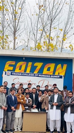 End of an era, Signature Day! FCN BSN Batch-1(2021-25) signing off their journey with smiles, memories, and dreams for the future. #lastdays #2025reels | Faizan College of Nursing Buner