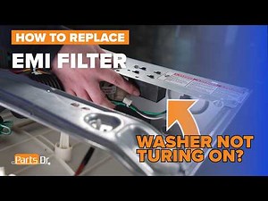 How to replace EMI Filter on your Whirlpool Maytag Amana Washer - Part # W11316771