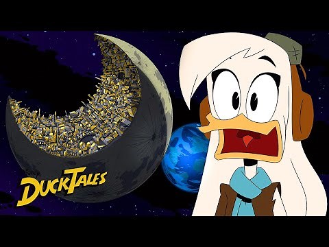 Della's Trapped on the Moon! | DuckTales | Disney XD