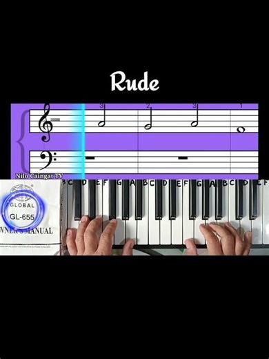 Rude (MAGIC!) piano essentials II