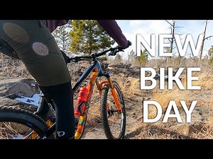 First ride on my CUSTOM PAINTED BIKE (Niner JET 9 RDO)