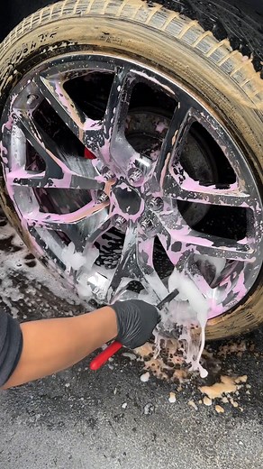 Step up your wheel game with our favorite duo! ✨ Hybrid Solutions All Wheel Cleaner Iron Remover & Hybrid Solutions Hyper Foam Wheel Cleaner will have your wheels tires looking fresh in no time. Power away tough, iron-based contaminants like brake dust, road grime and rail dust from your wheels, while also prepping your tires for coatings! Shop now https://bit.ly/320IOUU | Turtle Wax