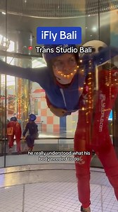 6.5K views · 20 reactions | Ever wondered, "Where can I try indoor skydiving in Bali?" 廒 Look no further than iFly Bali at Trans Studio Mall—the first indoor skydiving experience in Indonesia! Feel the thrill of free-fall conditions in a safe, controlled environment. Perfect for beginners and adventure seekers alike. Ready to defy gravity?  #iFlyBali #IndoorSkydiving #BaliAdventures #TransStudioMall #FamilyFunBali #ChadAndMia | Chad and Mia - Bali Family Travel | Facebook